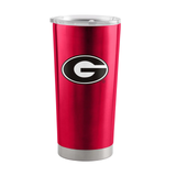 Georgia Bulldogs Travel Tumbler 20oz Stainless Steel-0