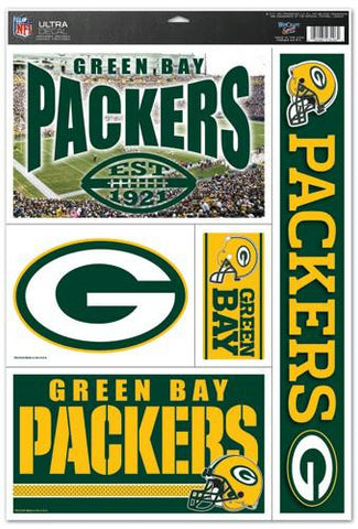 Green Bay Packers Decal 11x17 Ultra