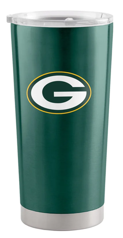 Green Bay Packers Travel Tumbler 20oz Stainless Steel-0