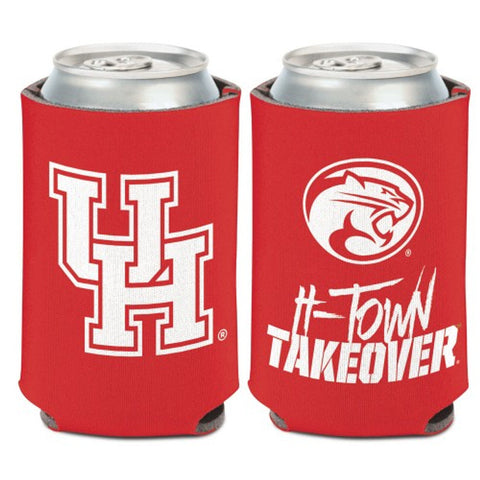 Houston Cougars Can Cooler Slogan Design Special Order-0