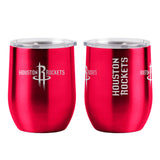 Houston Rockets Travel Tumbler 16oz Ultra Curved Beverage Special Order-0