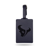 Houston Texans Luggage Tag Laser Engraved