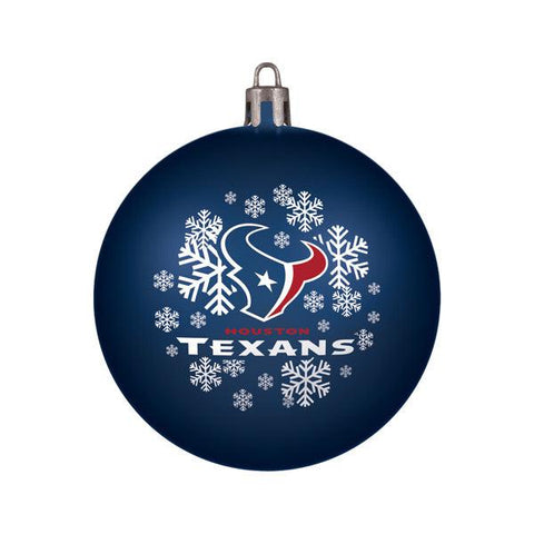 Houston Texans Ornament Shatterproof Ball Special Order - Team Fan Cave