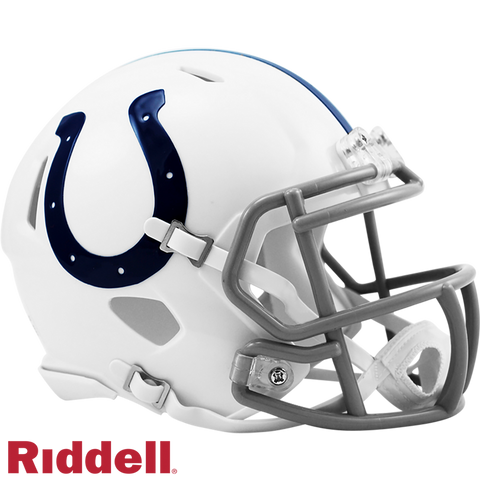 Indianapolis Colts Helmet Riddell Replica Mini Speed Style 2004-2019 T/B-0