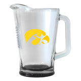 Iowa Hawkeyes 60 oz Elite Glass Pitcher - Team Fan Cave