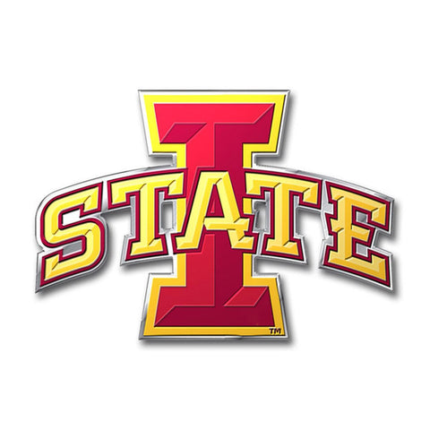 Iowa State Cyclones Auto Emblem - Color - Team Fan Cave