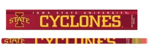 Iowa State Cyclones Pencil 6 Pack