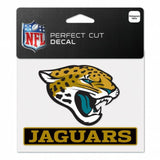 Jacksonville Jaguars Decal 4.5x5.75 Perfect Cut Color