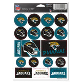 Jacksonville Jaguars Decal Sheet 5x7 Vinyl-0