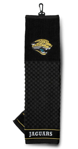 Jacksonville Jaguars Golf Towel 16x22 Embroidered-0