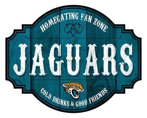 Jacksonville Jaguars Sign Wood 12 Inch Homegating Tavern