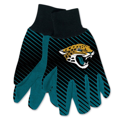 Jacksonville Jaguars Two Tone Adult Size Gloves-0