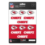 Kansas City Chiefs Decal Set Mini 12 Pack