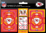 Kansas City Chiefs Playing Cards and Dice Set