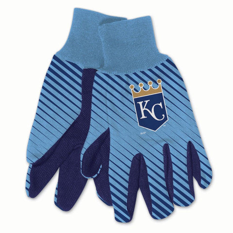 Kansas City Royals Two Tone Gloves - Adult Size-0