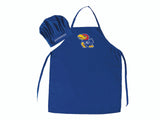 Kansas Jayhawks Apron and Chef Hat Set - Special Order