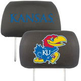 Kansas Jayhawks Headrest Covers FanMats - Team Fan Cave