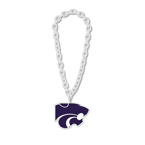 Kansas State Wildcats Necklace Big Fan Chain-0