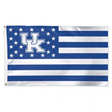 Kentucky Wildcats Flag 3x5 Deluxe Style Stars and Stripes Design-0