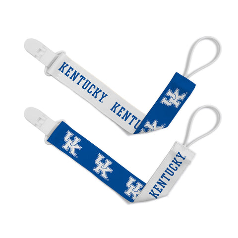 Kentucky Wildcats Pacifier Clips 2 Pack-0