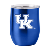 Kentucky Wildcats Travel Tumbler 16oz Stainless Steel Curved-0