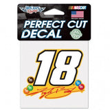 Kyle Busch Decal 4x4 Perfect Cut Color