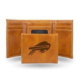 Buffalo Bills Wallet Trifold Laser Engraved-0