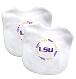 LSU Tigers Baby Bib 2 Pack-0