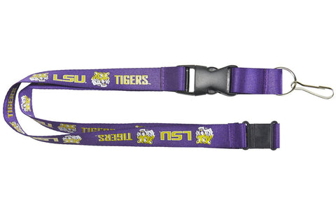 LSU Tigers Lanyard Purple - Team Fan Cave