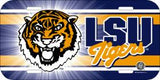 LSU Tigers License Plate