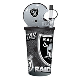 Las Vegas Raiders Helmet Cup 32oz Plastic with Straw