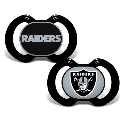 Las Vegas Raiders Pacifier 2 Pack