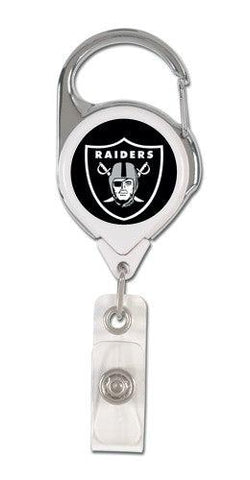 Las Vegas Raiders Retractable Premium Badge Holder