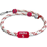 Los Angeles Angels Necklace Spiral Baseball Albert Pujols - Team Fan Cave