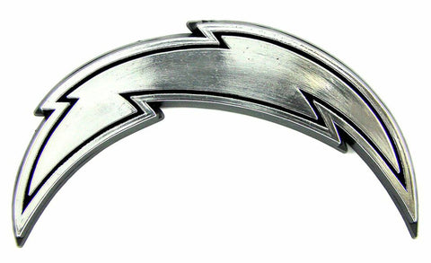 Los Angeles Chargers Auto Emblem - Silver - Team Fan Cave