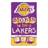 Los Angeles Lakers Baby Burp Cloth 10x17 Special Order-0