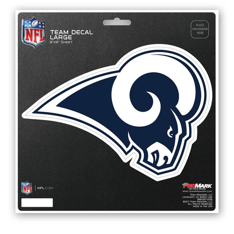 Los Angeles Rams Decal 8x8 Die Cut