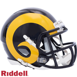 Los Angeles Rams Helmet Riddell Replica Mini Speed Style 1981-1999 T/B-0