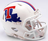 Louisiana Tech Bulldogs Helmet Riddell Replica Mini Speed Style White-0