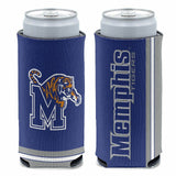 Memphis Tigers Can Cooler Slim Can Design