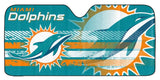 Miami Dolphins Auto Sun Shade - 59"x27"-0