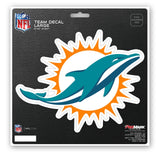 Miami Dolphins Decal 8x8 Die Cut - Team Fan Cave