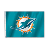 Miami Dolphins Flag 2x3 CO - Team Fan Cave