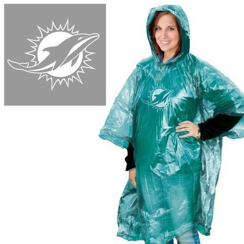 Miami Dolphins Rain Poncho