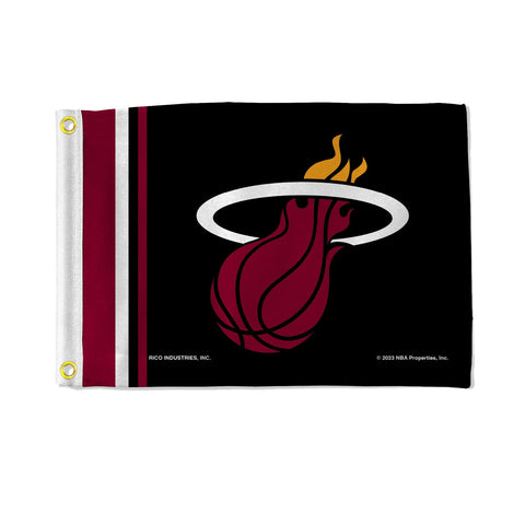 Miami Heat Flag 12x17 Striped Utility-0