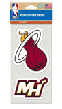 Miami Heat Set of 2 Die Cut Decals - Team Fan Cave