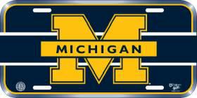 Michigan Wolverines License Plate