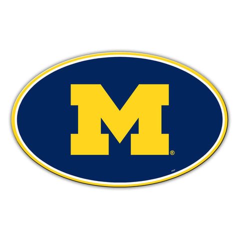 Michigan Wolverines Magnet Car Style 8 Inch CO