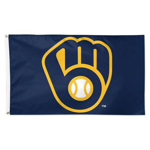 Milwaukee Brewers Flag 3x5 Team-0