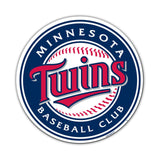 Minnesota Twins Magnet Car Style 12 Inch CO - Team Fan Cave